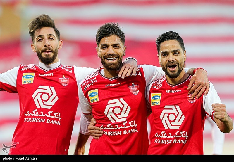 تصاویر: دیدار تیم&zwnj;های فوتبال پرسپولیس و فولاد