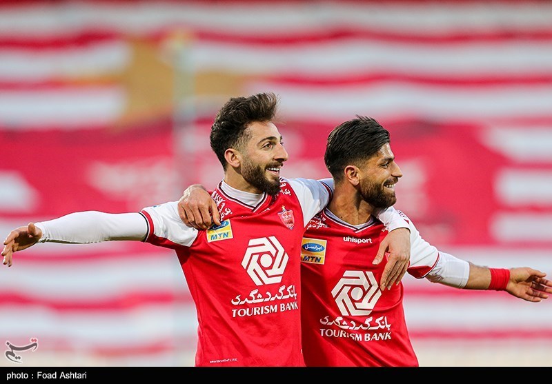 تصاویر: دیدار تیم&zwnj;های فوتبال پرسپولیس و فولاد