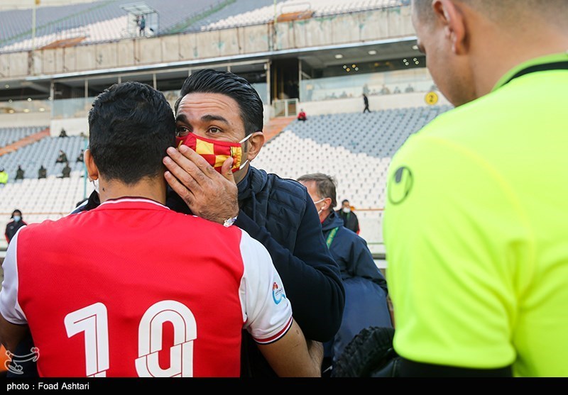 تصاویر: دیدار تیم&zwnj;های فوتبال پرسپولیس و فولاد