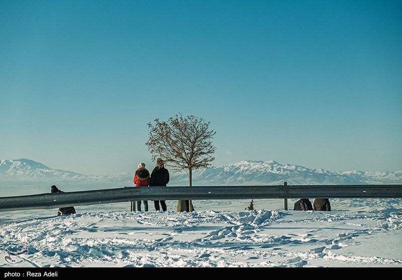 تصاویر: کوهنوردی زمستانی در تبریز