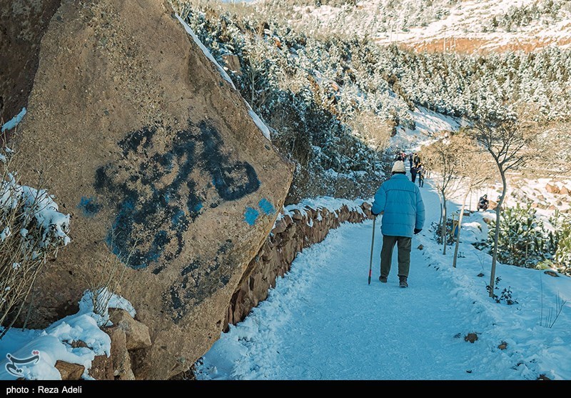 تصاویر: کوهنوردی زمستانی در تبریز