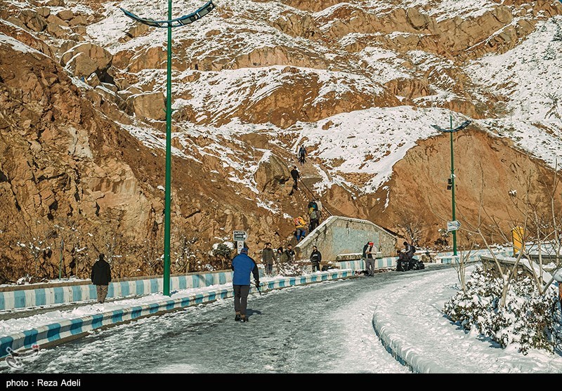 تصاویر: کوهنوردی زمستانی در تبریز