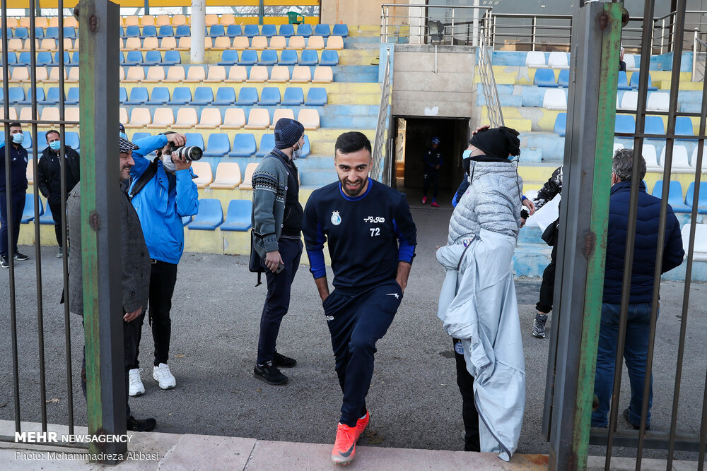 تمرین تیم فوتبال استقلال تهران