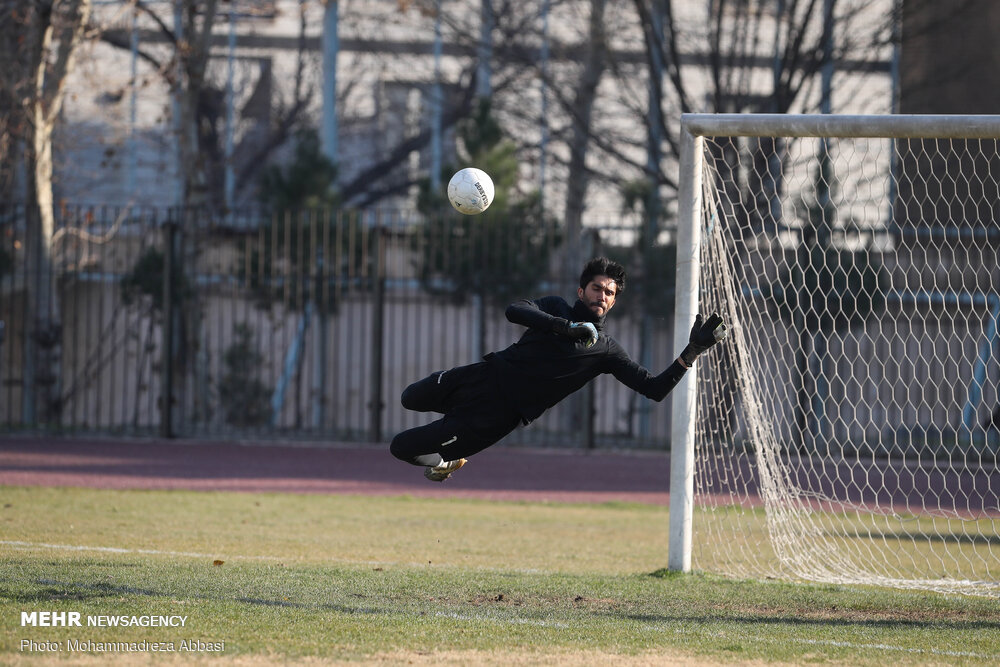 تمرین تیم فوتبال استقلال تهران