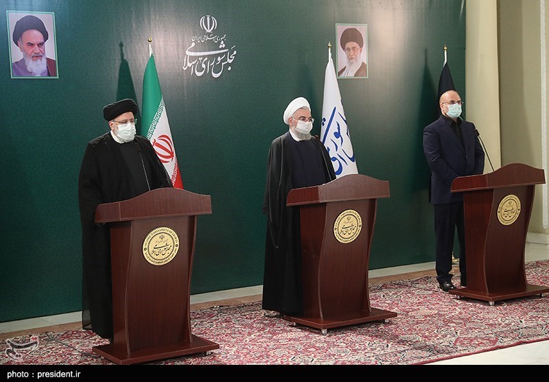 تصاویر: جلسه سران قوا در مجلس شورای اسلامی