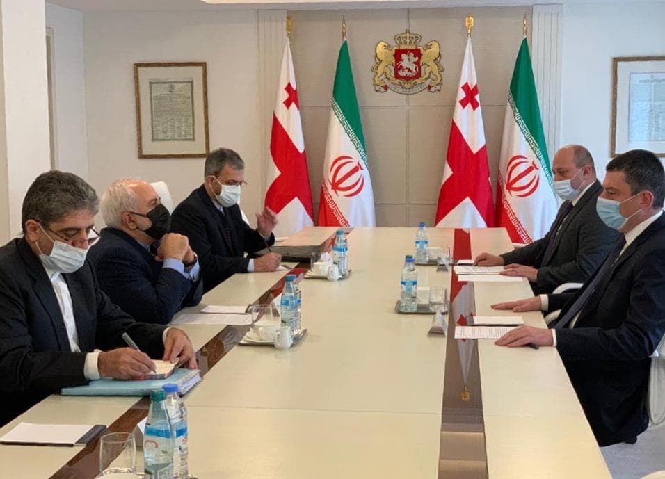توییت ظریف در پی گفت&zwnj;وگو با مقامات ارشد گرجستان