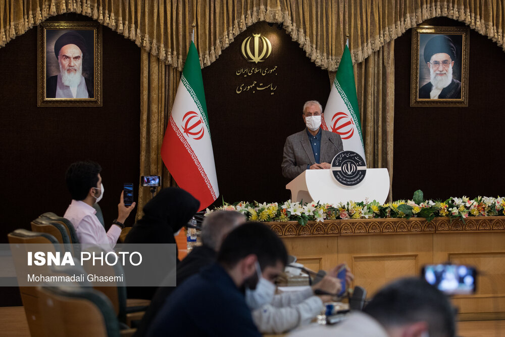 تصاویر: نشست خبری سخنگوی دولت