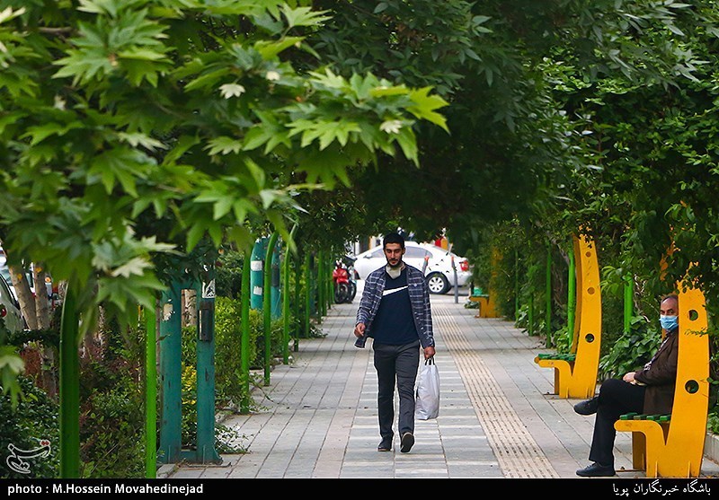 تصاویر: حال و هوای بهاری در تهران