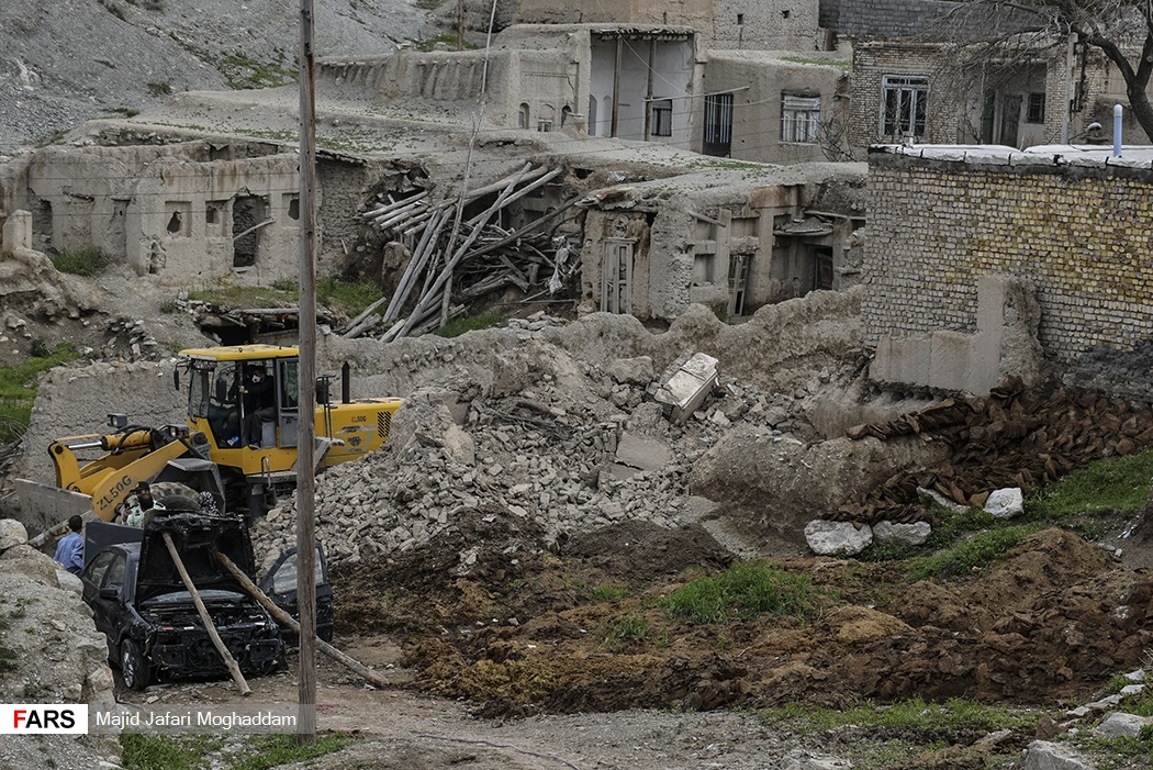 تصاویر: سیلاب در روستای &laquo;دیزایر&raquo; قوچان