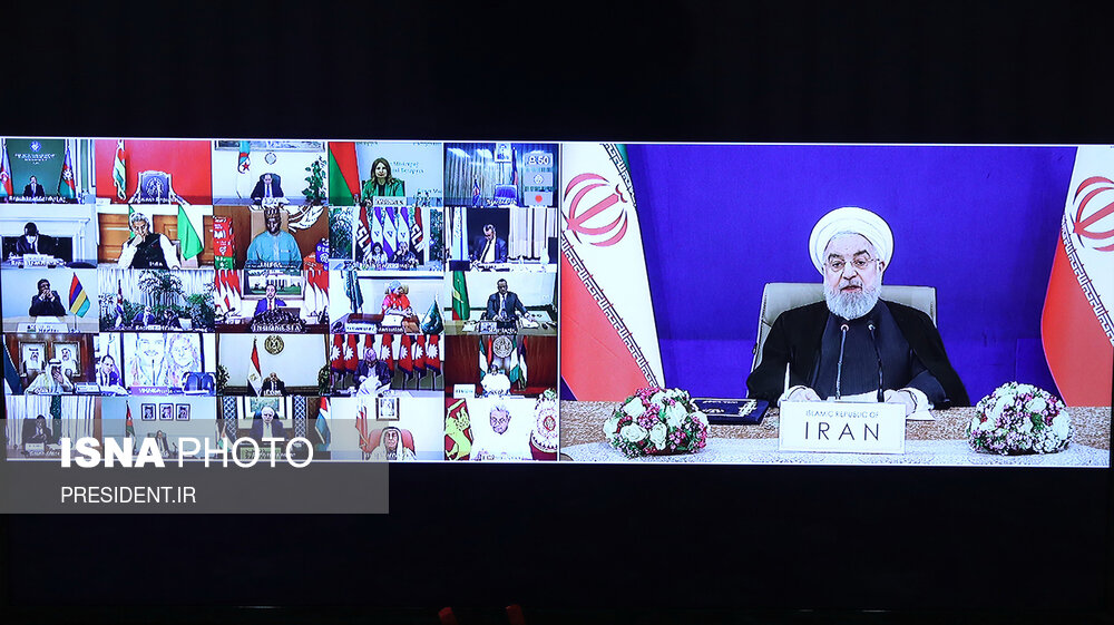 تصاویر: نشست مجازی سران کشورهای عضو گروه تماس جنبش عدم تعهد