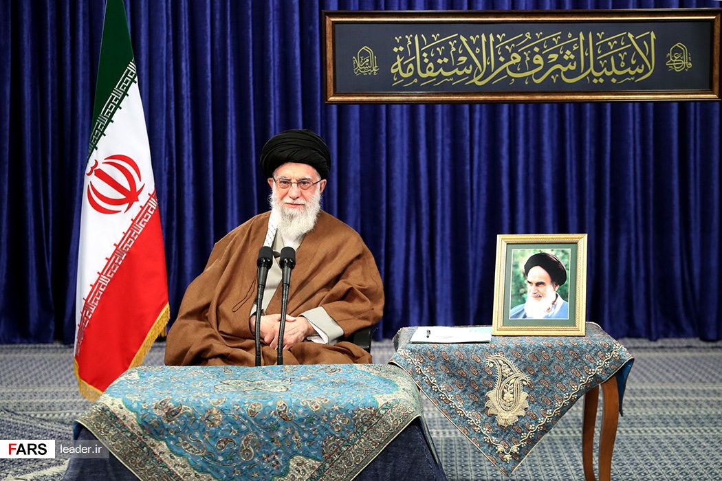 تصاویر: ارتباط تصویری مجموعه&zwnj;های تولیدی با رهبر انقلاب
