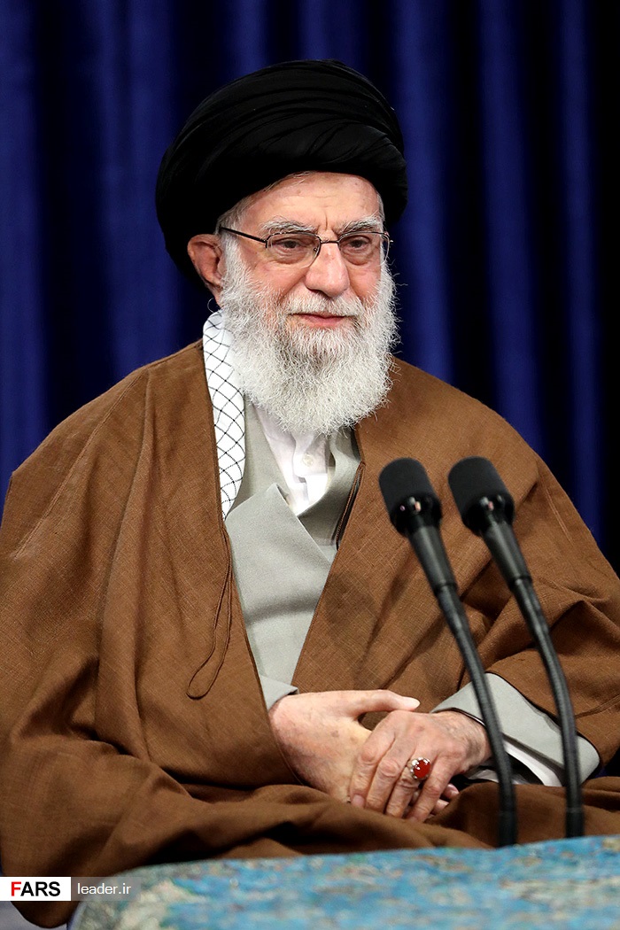 تصاویر: ارتباط تصویری مجموعه&zwnj;های تولیدی با رهبر انقلاب