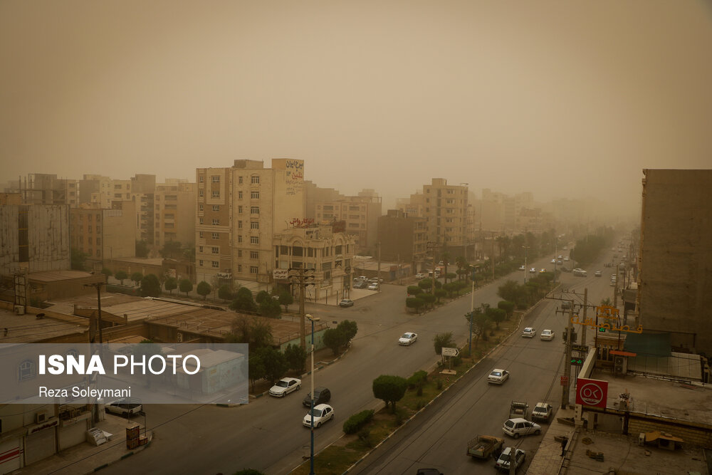 تصاویر: اهواز در خاک