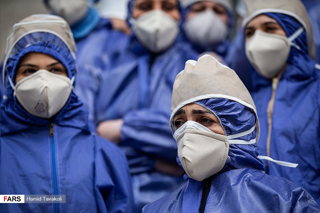 تصاویر: تجلیل ارتش از مدافعان سلامت