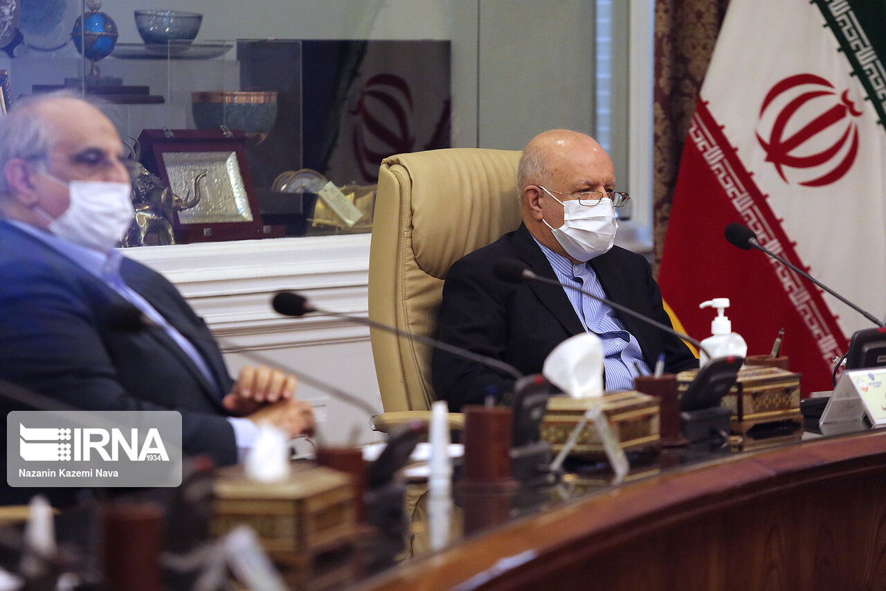 جلسه مدیران ارشد وزارت نفت با جهانگیری