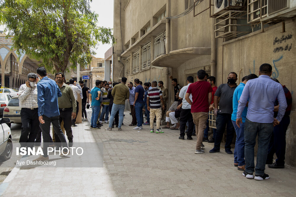 تصاویر: اهواز در وضعیت قرمز کرونا