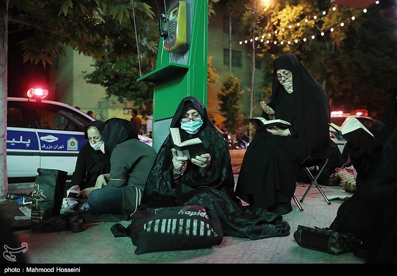 تصاویر: مراسم احیای شب نوزدهم ماه رمضان در مهدیه تهران