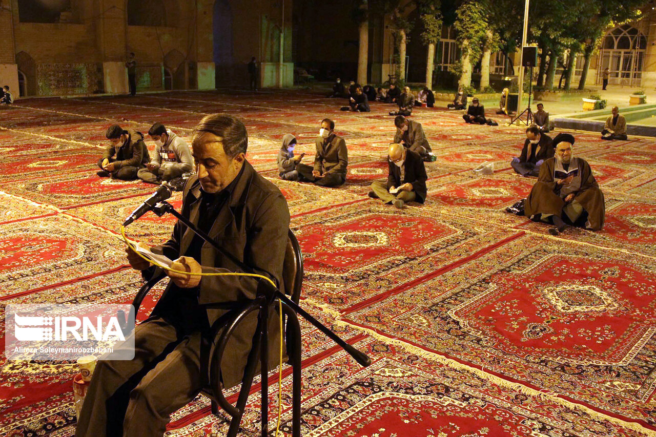 تصاویر: مراسم احیاء شب بیست و یکم ماه رمضان در شهرستان ها