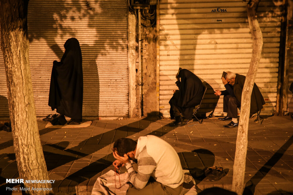 احیای شب بیست و یکم ماه مبارک رمضان در حسینیه همدانی ها