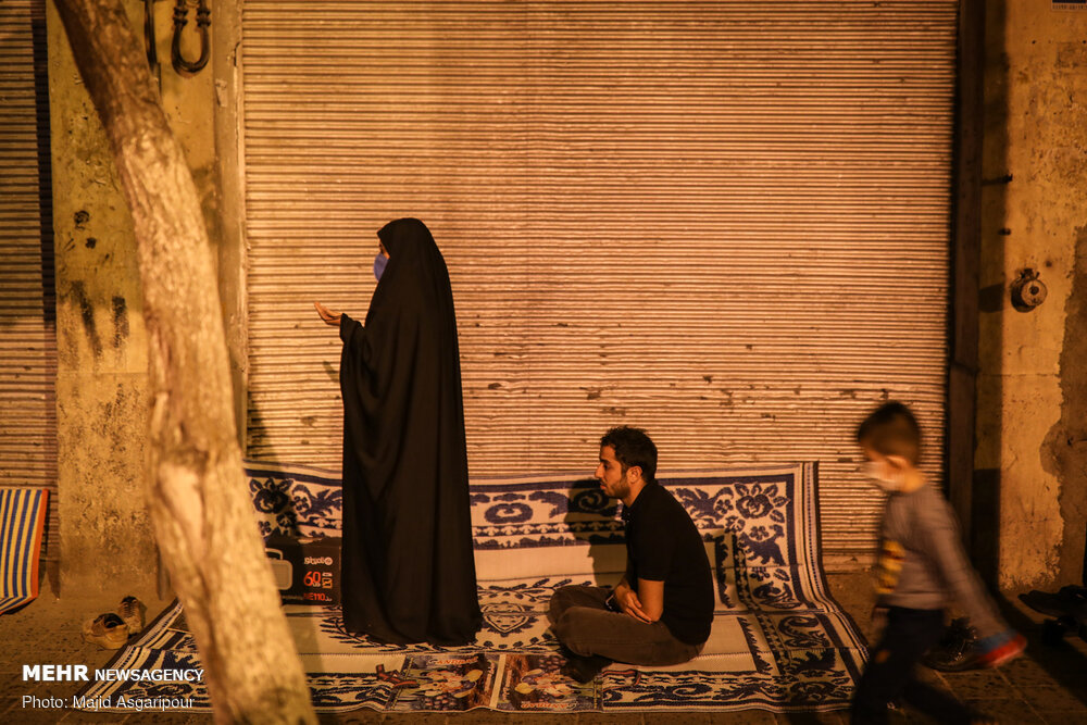 احیای شب بیست و یکم ماه مبارک رمضان در حسینیه همدانی ها