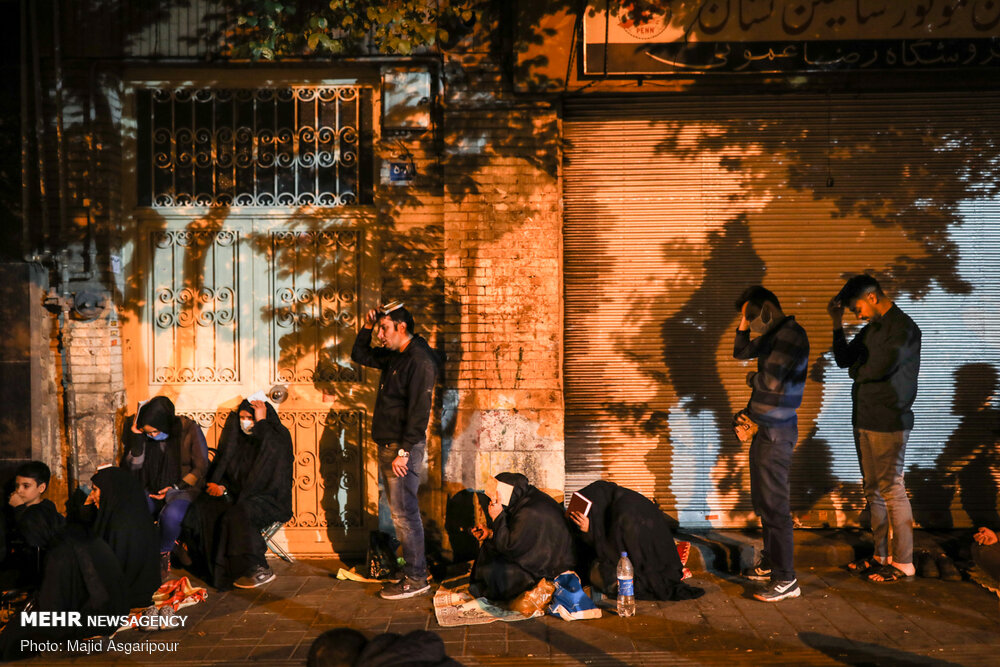 احیای شب بیست و یکم ماه مبارک رمضان در حسینیه همدانی ها