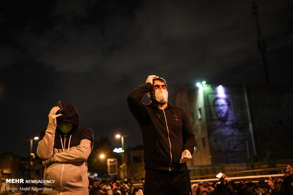 احیای شب بیست و یکم ماه مبارک رمضان در حسینیه همدانی ها