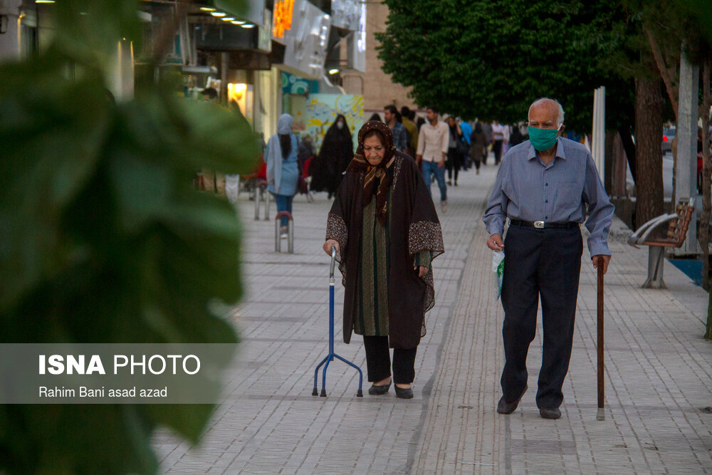 تصاویر: کرمان در شیب صعودی کرونا