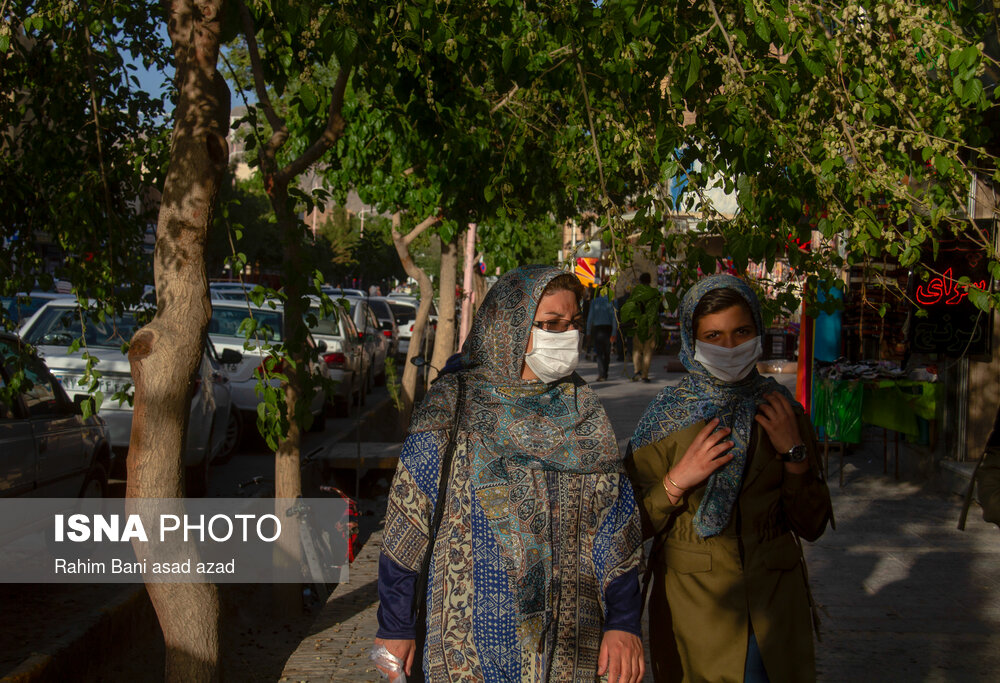 تصاویر: کرمان در شیب صعودی کرونا