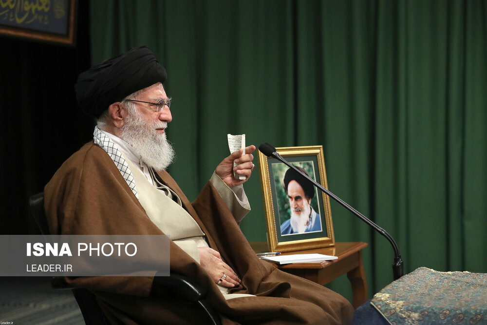 تصاویر: ارتباط تصویری مقام معظم رهبری با نمایندگان تشکل&zwnj;های دانشجویی