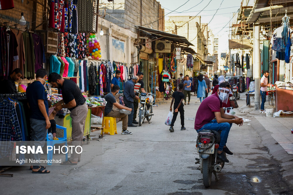 تصاویر: وضعیت قرمز کرونایی در آبادان