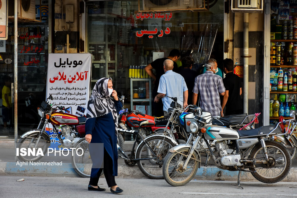 تصاویر: وضعیت قرمز کرونایی در آبادان