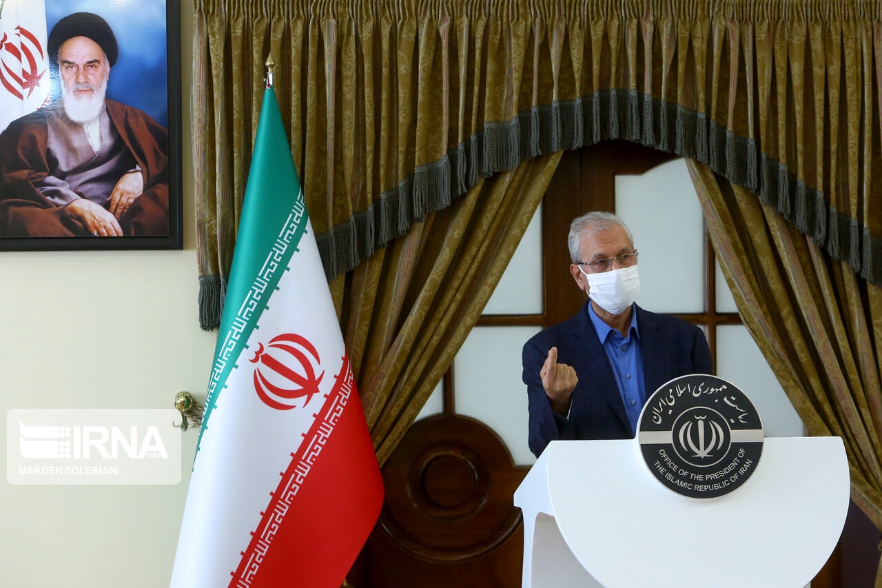 تصاویر: نشست خبری سخنگوی دولت