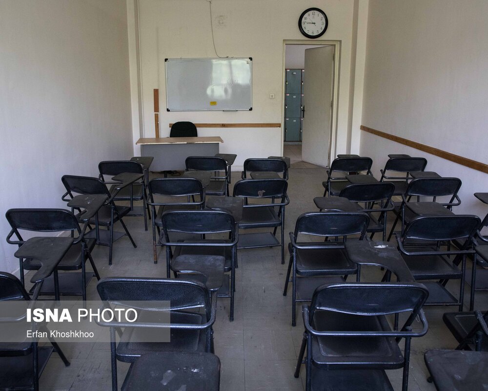 تصاویر: سکوت سه دانشگاه بزرگ تهران
