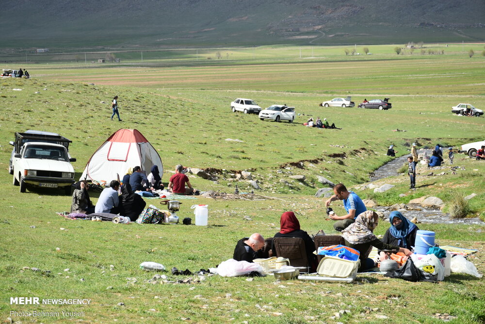 تصاویر: عدم رعایت پروتکل های بهداشتی در طبیعت