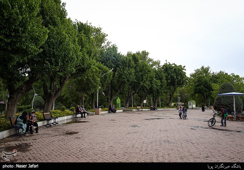 تصاویر: بازگشایی بوستانها و پارک ها