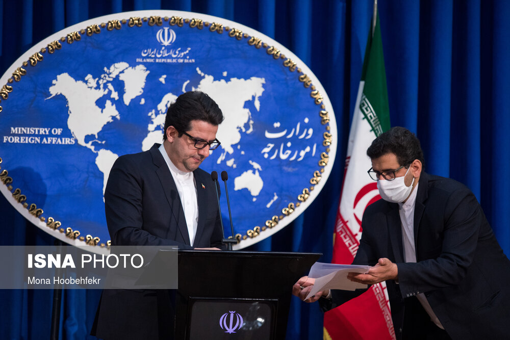 تصاویر: نشست خبری سخنگوی وزارت خارجه - ۱۲ خرداد