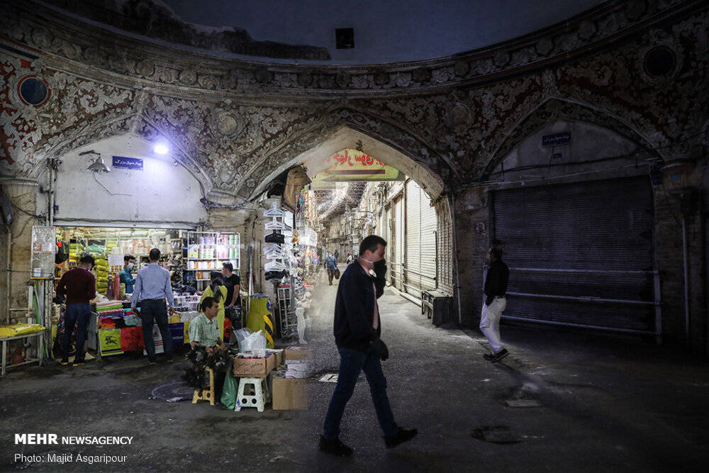 تصاویر: تاریک و روشن بازار تهران