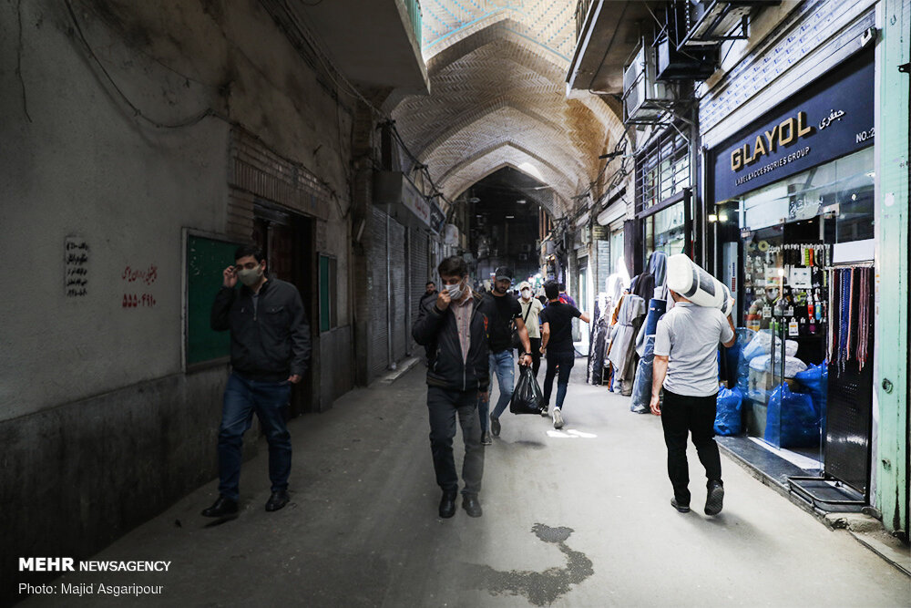 تصاویر: تاریک و روشن بازار تهران