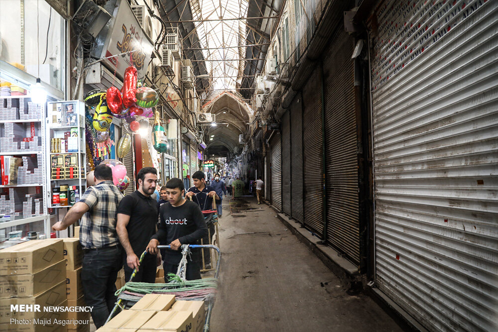 تصاویر: تاریک و روشن بازار تهران