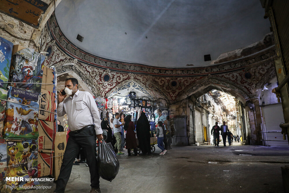 تصاویر: تاریک و روشن بازار تهران