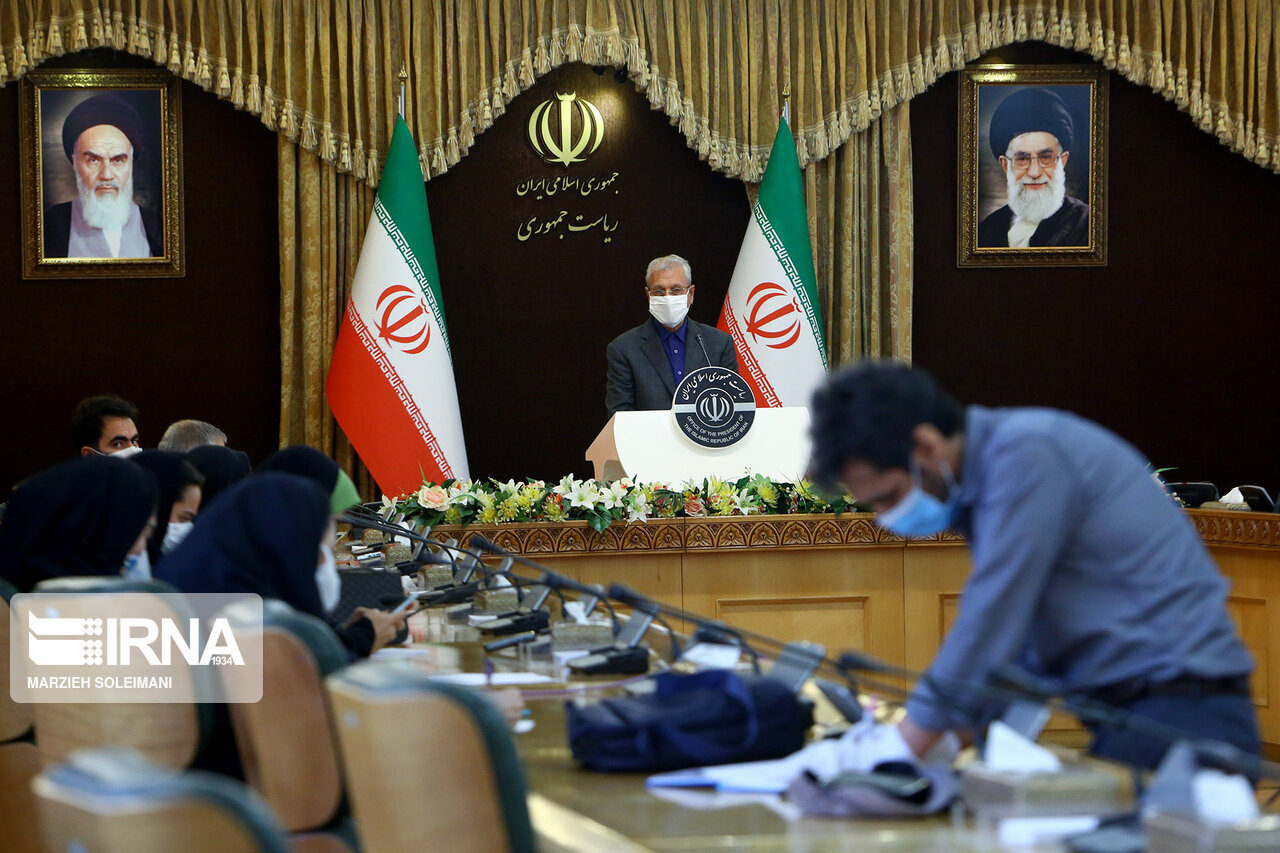 تصاویر: نشست خبری سخنگوی دولت