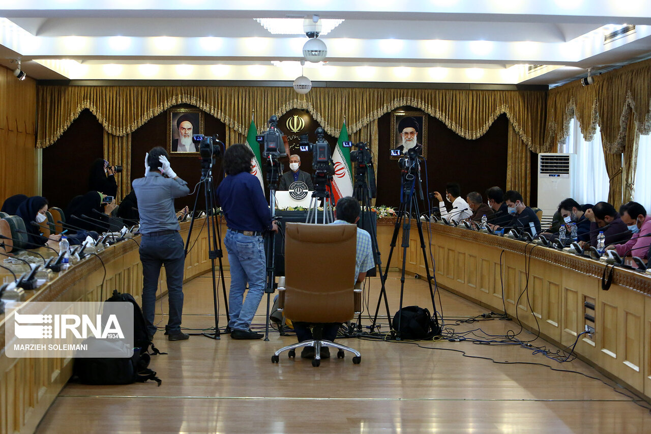 تصاویر: نشست خبری سخنگوی دولت