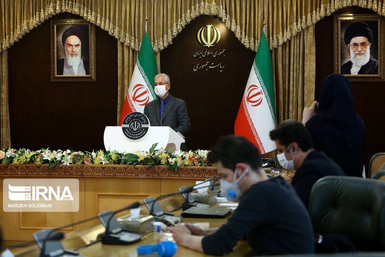 تصاویر: نشست خبری سخنگوی دولت