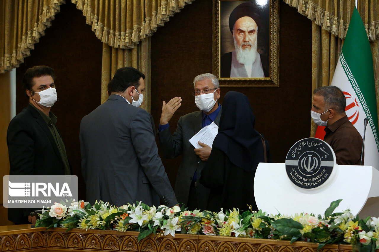 تصاویر: نشست خبری سخنگوی دولت