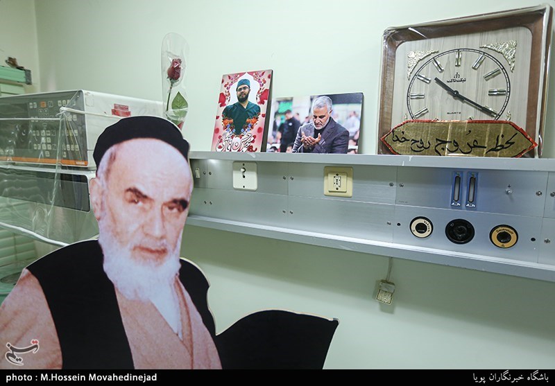 تصاویر: تجدید میثاق کادر درمان بیمارستان جماران با امام خمینی (ره)