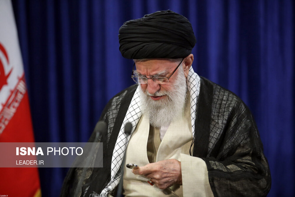 تصاویر: سخنرانی مقام معظم رهبری به مناسبت سالگرد ارتحال بنیانگذار کبیر انقلاب اسلامی