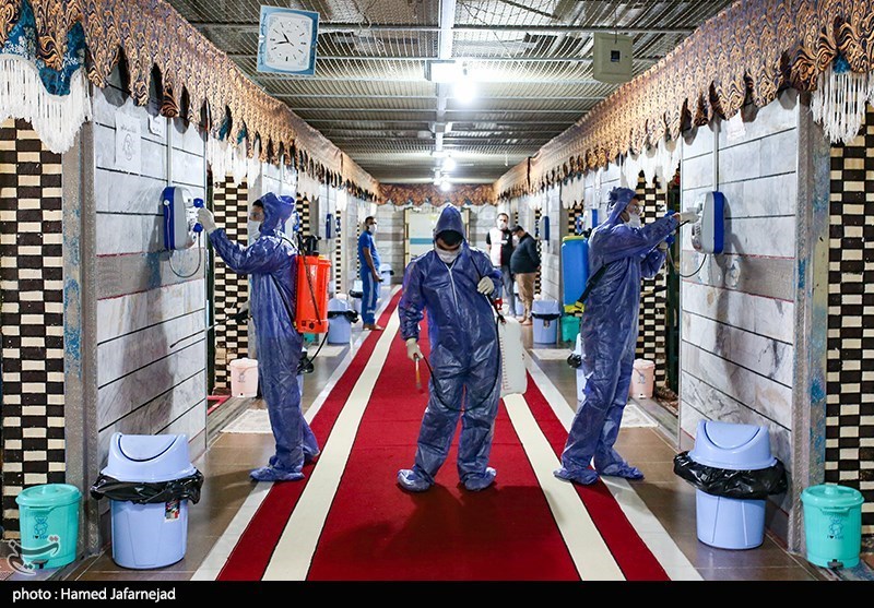تصاویر: ضد عفونی ندامتگاه تهران بزرگ