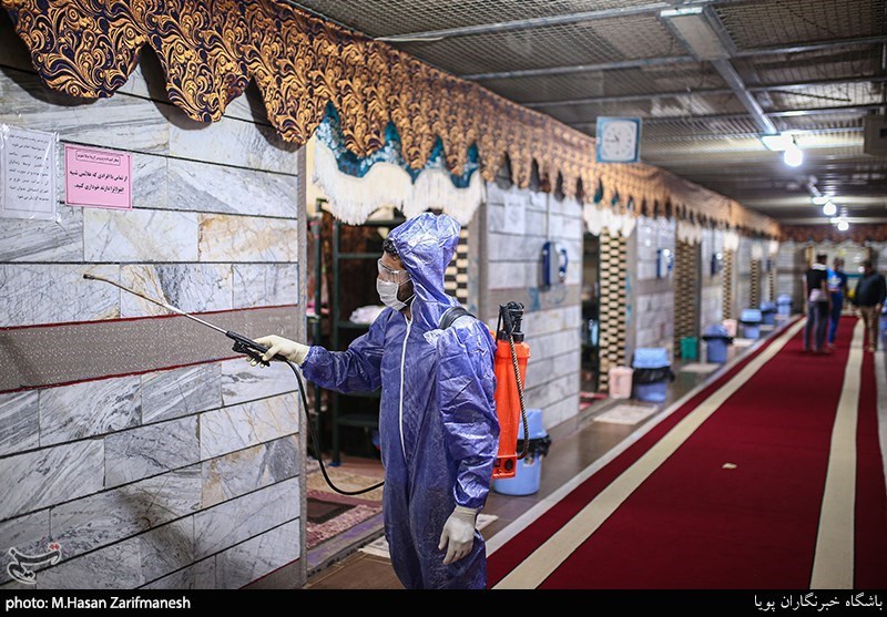 تصاویر: ضد عفونی ندامتگاه تهران بزرگ