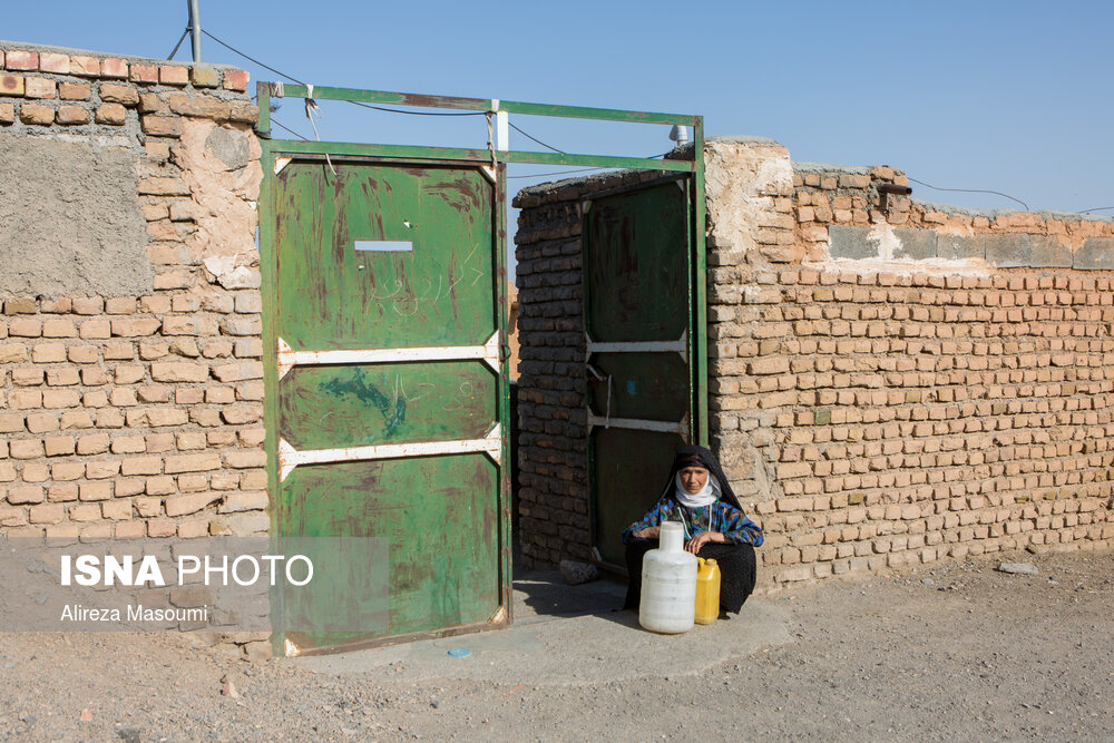 تصاویر: بی&zwnj;آبی در روستای بشیرآباد