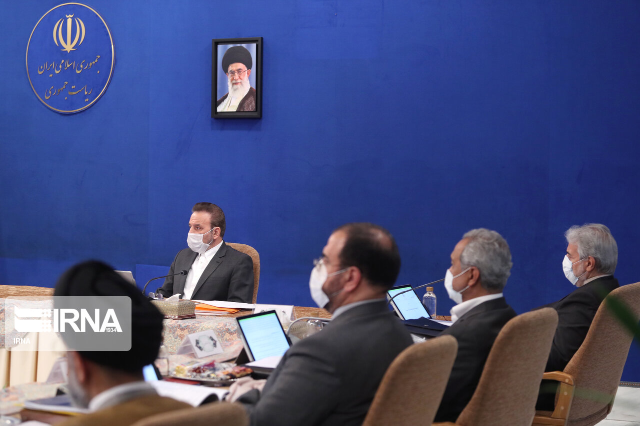 تصاویر: جلسه هیأت دولت